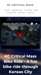 Mobile Screenshot of kccriticalmass.com